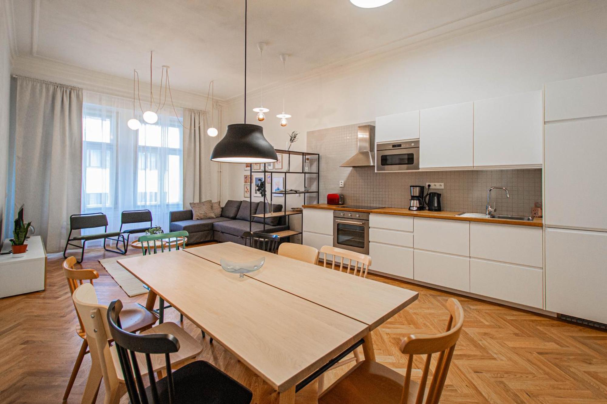Lejlighed 3bdr Main Square Spacious Designed Prag